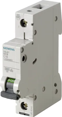 Image de SIEMENS Disjoncteur de protection de ligne 5SL6110-7, C 10A