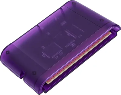 Produktbild von Spielkarte passend für Mega Drive Retro-Spielkonsole 4000 in 1 Spielkassette mit 8 GB kleiner Speicherkarte Transparent Violett