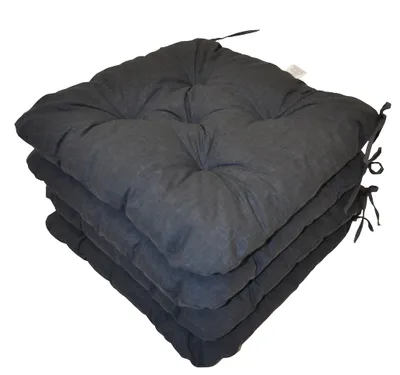 Obrázek produktu pro Sedák UNI Maxi barva tmavě šedý melír - set 4 kusy