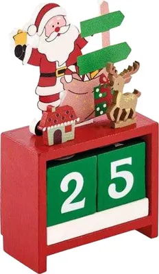 Produktbild von MidOcean - "Laskenta" Adventskalender, weihnachtliches Design MO1903 (Einheitsgröße) (Bunt)