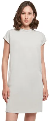Produktbild von Build Your Brand Damen Kleid Ladies Turtle Extended Shoulder Dress lightasphalt