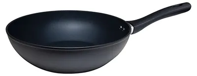 Immagine prodotto di Pinti Wok Ø 28 cm con coperchio– Padella Antiaderente Professionale K-Black Eco-Tech – Senza PFAS – Per Induzione e Tutti i Piani Cottura – Ideale per Saltare Verdure, Noodles e Piatti Asiatici