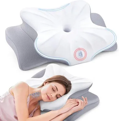 Obrázek produktu pro Polštář Nekkussen, 33 kg - pohodlný - ergonomický design - ideální na cesty
