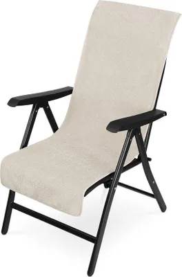 Produktbild von Famanu Badstoffhülle für Gartenstuhl 60 x 130 cm - Beige