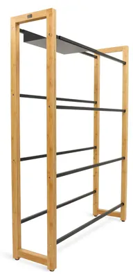 Produktbild von Getränkekistenregal Bambus - 8 Kisten