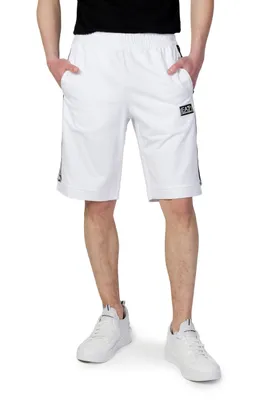 Immagine prodotto di EA7 Bermuda da uomo in cotone bianco GR77336 - Taglia: XS