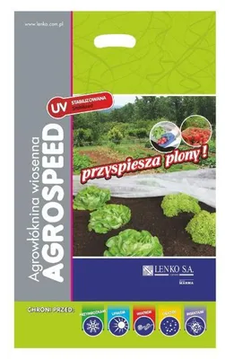 Produktbild von AGRO Vliesstoff Weiß 17 g AGROSPEED 1,6 x 5 m - S-BW 8501 A