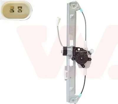 Produktbild von VAN WEZEL 0646263 Elektrischer Fensterheber Hinten Links für BMW 3 Limousine (E46) 3 Touring (E46)