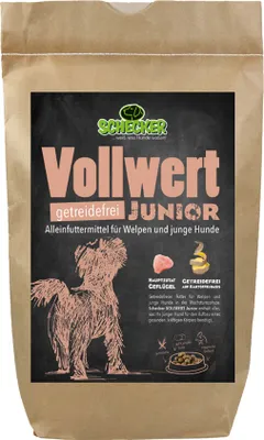 Produktbild von Schecker DOGREFORM VOLLWERT Junior getreidefrei - Trockenfutter für Welpen