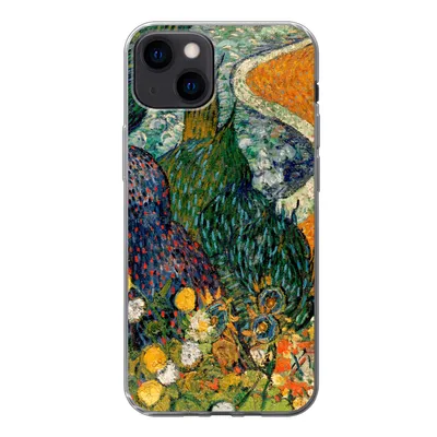 Produktbild von MuchoWow® Handyhülle Schutzhülle Hülle für iPhone 13 Erinnerungen an den Garten von Etten - Vincent van Gogh Silikon Softcase Handy Hülle - Karteninhaber