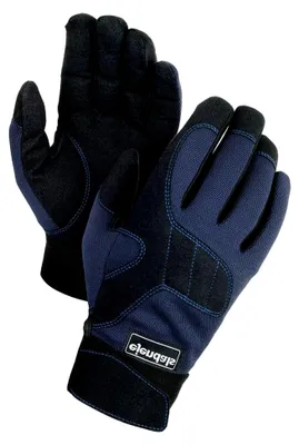 Produktbild von Ejendals Handschuh 320 aus Synthetikleder, Größe 8, schwarz/blau