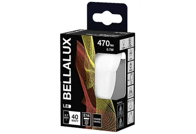 Immagine prodotto di Bellalux LED goccia 5,7W = 40W E14 opaco 470lm bianco caldo 2700K