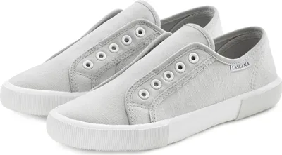 Produktbild von LASCANA Sneaker Slip-On-Sneaker, hellgrau Größe 43