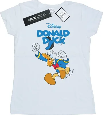 Produktbild von Disney - "Furious Donald" T-Shirt für Damen BI32590 (M) (Weiß)