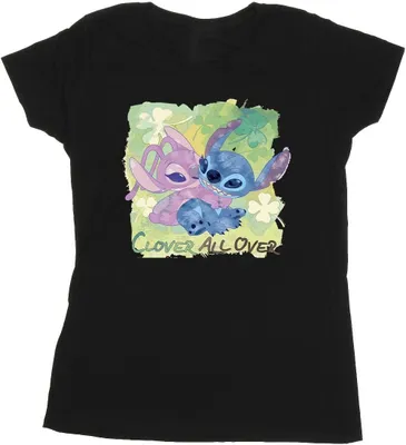 Produktbild von Disney - "St Patrick's Day" T-Shirt für Damen BI25739 (M) (Schwarz)