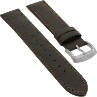 Produktbild von Citizen Uhrenarmband 20mm Titanschließe Leder braun > NJ0090