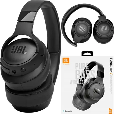 Image de JBL Tune 710BT Casque d'écoute sans fil Noir