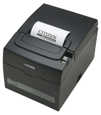 Produktbild von Citizen CT-S310-II, Thermodirekt, POS-Drucker, 203 x 203 DPI, 160 mm/sek, 1,5 x 3 mm, 65 - 75 µm
