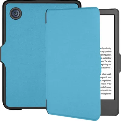 Productafbeelding van imoshion Slim Hard Case Bookcase voor de Kobo Clara 2E / Tolino Shine 4 - Lichtblauw