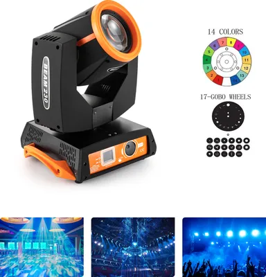 Obrázek produktu pro 7R 230W pohyblivé světlomety pohyblivá hlava jevištní světlo RGBW DJ světelné efekty