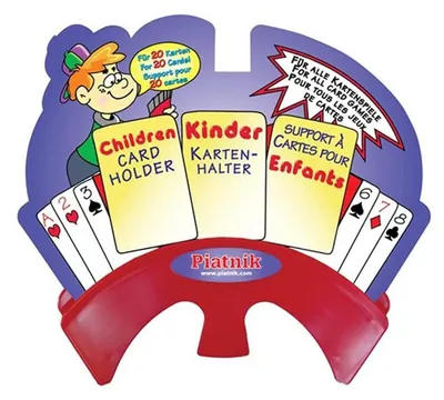 Produktbild von Piatnik 292491, Kartenhalter, Rot, 1 Stück(e)