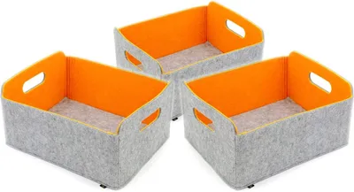 Obrázok produktu pre Sada 3 kvalitných úložných boxov, rozmer 30 x 24 x 15 cm