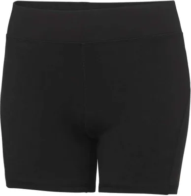 Produktbild von Just Cool JC088 | Damen Cool Training Shorts / UV-Schutz mit UV-Schutzfaktor - Farbe: Jet Black - Größe: XL