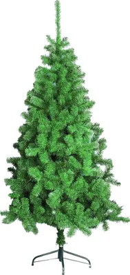 Produktbild von Weihnachtsbaum 210 cm Santa Claus, Künstliche Kiefer, Realistischer Baum, Tannenbaum, 120x120 h210 cm, Grün