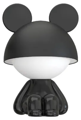 Imagen del producto de Luxus Europe - Lámpara de noche para habitación infantil, diseño de ratón, color  - Lámpara de noche LED inalámbrica para niños - Recargable mediante USB-C