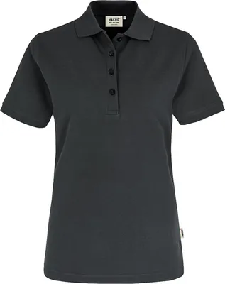 Produktbild von HAKRO Damen Poloshirt Classic 110, karbongrau, XL