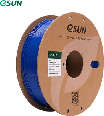 Produktbild von eSUN Filament 1,75mm PLA 250mm/s Hochgeschwindigkeit 3D-Druckmaterial, 1kg Blau für 3D-Drucker