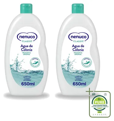 Obrázok produktu pre 2 kusy Nenuco Agua de Colonia Klassik, kolínska voda - 500 ml - veľké balenie
