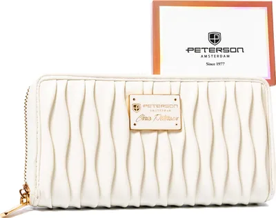 Image de Porte-monnaie blanc PetersonPolyuréthanePTN PFF-01-6441