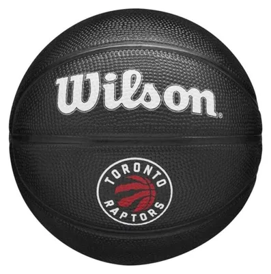 Produktbild von Wilson - "Team Tribute" Minibasketball für Kinder, Toronto Raptors NBA PP9434 (3) (Schwarz)