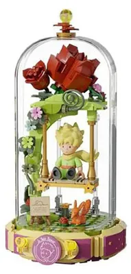 Immagine prodotto di Il Piccolo Principe Serie Eternity Set di costruzioni Rose Swing 20 cm