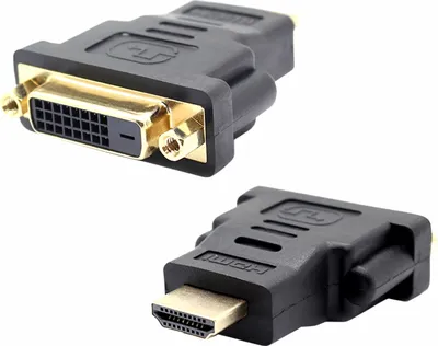 Produktbild von Q29 HDMI-auf-DVI Adapter – HDMI Stecker zu DVI-D 24+1 Buchse, Full HD 1080P Video Konverter für Monitor & PC