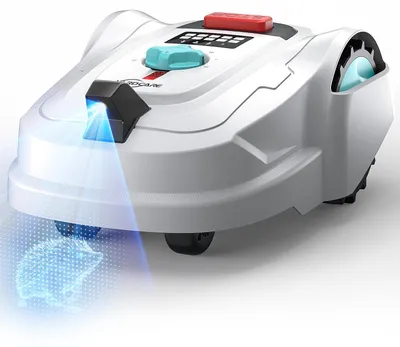 Immagine prodotto di Tagliaerba robot automatico - Superficie di lavoro: 800 m² - Larghezza di taglio: 18 cm - Altezza di taglio regolabile: 2-6 cm