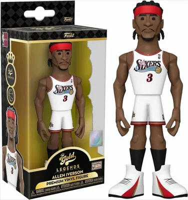 Zdjęcie produktu dla Funko Gold - Winylowa figurka premium - NBA Philadelphia 76ers Allen Iverson