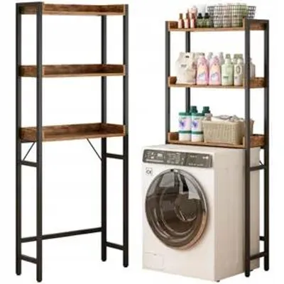 Immagine prodotto di Scaffale da appoggio per lavatrice / WC 165 cm, design industriale
