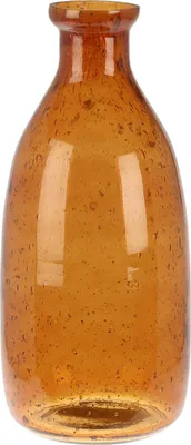 Obrázek produktu pro Skleněná láhev, Ø 10 cm, oranžová