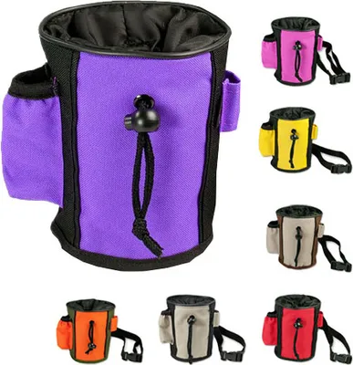 Produktbild von MYSTIQUE® Leckerlietasche zweifarbig (7 Farben) Schwarz/Beige