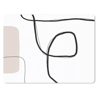 Produktbild von MuchoWow® Mauspad Mousepad Abstrakt - Pastell - Minimalismus 23x19 cm - Mousepads - Maus Mat - Pad - Mausunterlage - Schreibtischunterlage - Mauspad