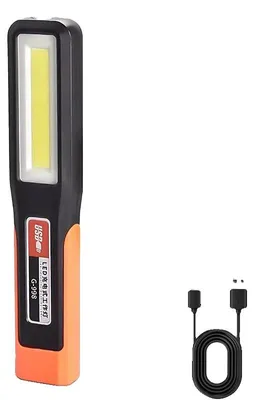 Zdjęcie produktu dla Lampa robocza LED, bardzo jasna, ładowana przez USB, 1 szt.
