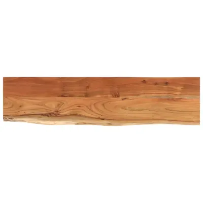 Produktbild von Tischplatte 160x40x3,8cm Rechteckig Massivholz Akazie Baumkante