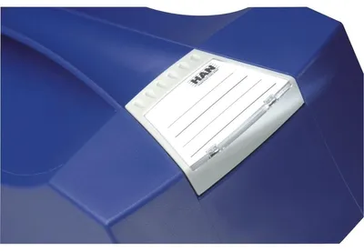 Produktbild von HAN SWING +, 20 Blätter, Blau, Kunststoff, A4, 397 mm, 154 mm