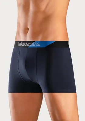 Produktbild von Bench Boxer Boxershorts für Herren 3 -teilig anthrazit, navy, schwarz Größe XL