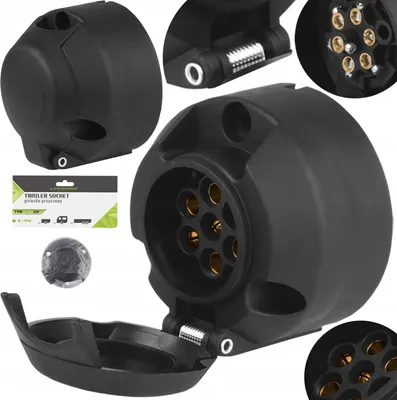 Produktbild von 7PIN 12V Anhängersteckdose