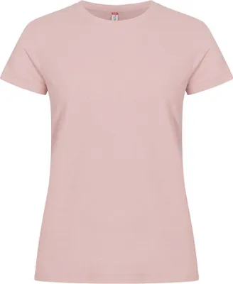 Produktbild von Damen Basic T-Shirt körpernah geschnitten, verstärkte Schulternähte, 60°C waschbar