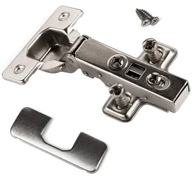 Produktbild von SOTECH Topfband T45 Eckanschlag 105° SOFT-CLOSE – Klickmontage, mit Montageplatte