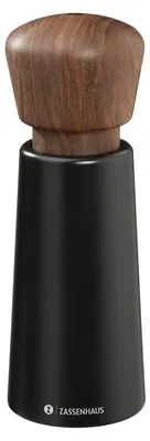 Produktbild von Zassenhaus Pfeffermühle NORDERNEY 18 cm schwarz/Nussbaum 24524